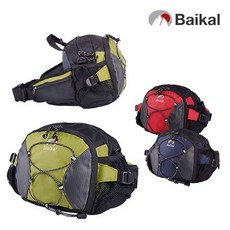 바이칼 [BAIKAL] 벨트색 6L 힙색 허리색 웨스트백, 레드