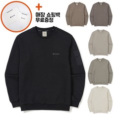[백화점신상판/AS가능] 스노우피크 랜드 포켓 맨투맨 긴팔 남자 여자 공용 ppJ 블랙 라이트 베이지 다크 카키 그레이 포그 S24FMFHT60