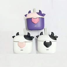 나와아기 휴대용 분유통, 간식 이유식 분유케이스 핑크(분홍), 1개