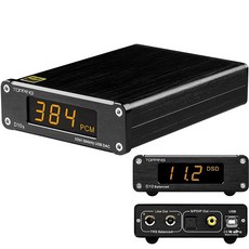 WIKINK D10 균형 잡힌 HiFi DAC USB 디코더 디지털-아날로그 변환기 ES9038Q2M TRS/XLR 출력 XMOS XU208 DSD256 풀 디코더, 1개