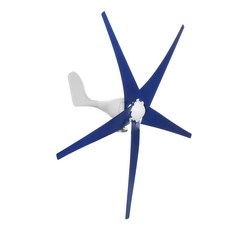 INSMA 5 잎 24V 바람 바퀴 직경 1.4m 풍력 에너지 발전기 삼상 AC 영구 자석, 1개