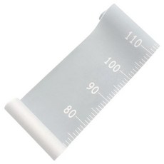 높이 성장 차트 눈금자 이동식 벽 나무 프레임 액자 캔버스 룸, 파운드, 4.LB, 1개