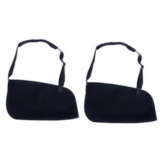 힐리프티 1PC 어깨 고정 장치 골절 벨트 전완 슬링 팔걸이 손목 스트랩 지지, Mx2pcs, Blackx2pcs