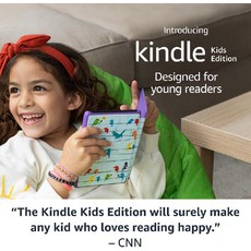 Kindle Kindle Kids Edition 킨들 전자책 어린이 버전, 핑크 커버, 이미지와 같음