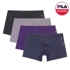 [휠라] [공식] FILA 에어핏 에센셜 남성 드로즈 4SET (FI4DRC6618M_4S