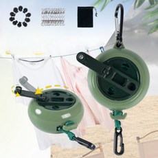 센스팬다 아웃도어 빨래줄