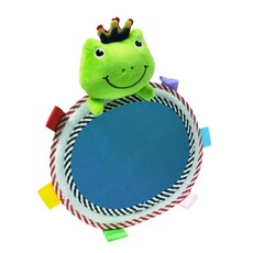 유모차 뒷좌석 가능한 봉제 자동차 후면 백미러 동물 거울 조절, Frog, 1개