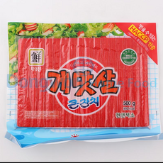 [메가마트]사조대림 게맛살큰잔치 500g, 1개