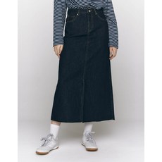 지오다노여자 간절기 청 데님 롱 스커트 1655411331720