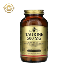 솔가 타우린 500mg 베지터블 캡슐 글루텐 프리 비건, 250정, 1개