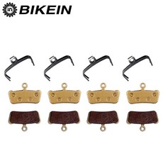 BIKEIN SRAM 가이드 용 4 쌍 자전거 디스크 브레이크 패드 RSC RS R Avid XO E7 E9 Trail 4 Pistions MTB 자전거 유압 브레이크 슈즈