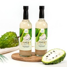 랩온랩 그라비올라 열매 원액 100% 퓨레 즙 750ml