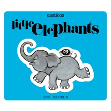 (영문도서) Little Elephants / Elefantitos: A Bilingual Lift-The-Flap Book Board Books, Encantos, English, 9780996995917