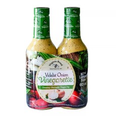 Virginia Brand 버지니아 브랜드 비데일리아 어니언 비네그레트 드레싱 850g 2팩 Vidalia Onion Vinegarette, 30ml, 2개