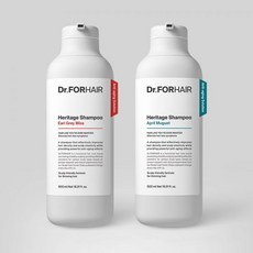 닥터포헤어 두피 안티에이징 모발밀도케어 헤리티지 샴푸 500mlX2개, 스위트 딜라이트 500ml_얼그레이 블리스 500ml, 2개, 500ml