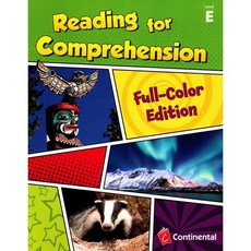 Reading for Comprehension E : Full-Color Edition, Continental Press