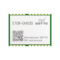 모듈 E108 GPS EBYTE 모드 스몰 시리즈 UART 멀티 BDS 위치 GN03 사이즈 위성 저전력 소비 GLONASS 탐색, E108-GN03S, 1개