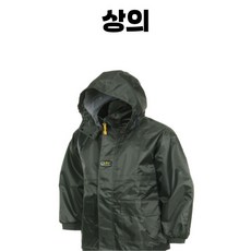 AJ-2004 해상 작업우의 상의 회색 성인남자우비