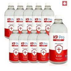 K9 Pro 전용 손소독제 1L 10개/500ml 20개 택1 리필용 액상스프레이 K9proplus, 리필용 손소독제 500ml 10개, 500ml