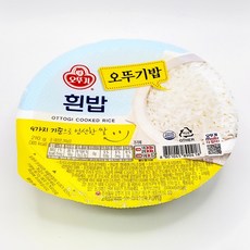 맛있는 오뚜기밥 흰밥, 210g, 28개