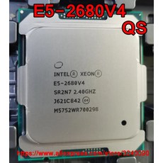인텔 제온 CPU E5-2680V4 QS 버전 호환