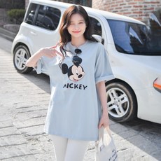 [마이더스비] 애드 미키 라운드 티셔츠 리뷰후기