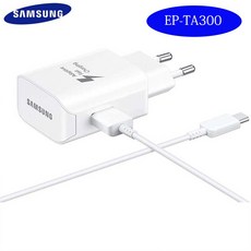EP TA300 25W 12V 2.1A 빠른 벽 충전기 120CM USB C 유형 C 삼성 갤럭시 S10 S9 S8 플러스 참고 9 8 7 5 FE 탭 참고 A S 시리즈|휴대폰, 1개, Only Type c Cable, 단일