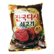 청정원 쇠고기진국 다시다, 2kg, 1개