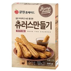 큐원 츄러스만들기 믹스 240g 프라이팬용, 없음, 상세설명 참조