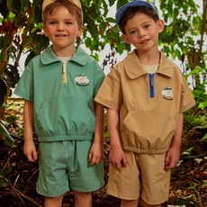 밀리밤 뉴코아덕천점 24여름신상 mlrt24460 반팔카라 아노락 상하세트