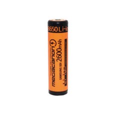 메가캐논 리튬 이온 충전식 배터리 2600mAh 18650, 1개입, 1개