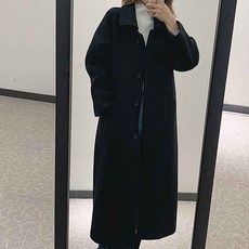 여성용 모혼방 롱 코트