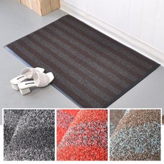 빌딩 비상구 현관앞 줄무늬 발매트 60X90 먼지 현관용 매장현관매트 논슬립매트 깔판, 1개
