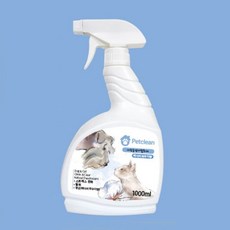 펫크린 탈취제 (1000ml/베이비파우다향), 1개
