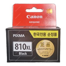 캐논 PG-810 XL 정품 잉크 검정, 1개, 기본