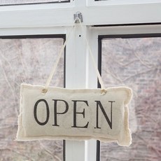 개미상회 오픈클로즈 openclosed 쿠션 사인보드 표시판 알림판, 개미상회 본상품선택