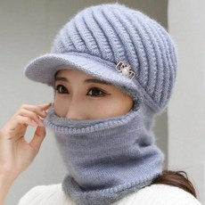 겨울여성귀마개모자