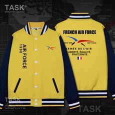 이너피스 가을가디건 TASK 프랑스 FRANCE공군 비행함 훈련복 국가대표 유니폼 부대 밀리터리룩 야구복 여성 트렌드