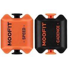 moofit Bike Cadence and Speed Sensor Bluetooth ANT+ Wireless Cycling Cadence Speed Sensor IP67 Wat, One Color_One Size, One Color_One Size, One Color