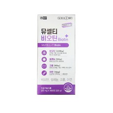 온누리 뮤셀티 비오틴 250mg x 900정(2개월분), 1개, 900개