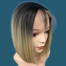 키친윙 핫한 이전과 비교함 레이스 넥 워머 가르마 BOBO 화섬 WIGS, 1, 1B/613#