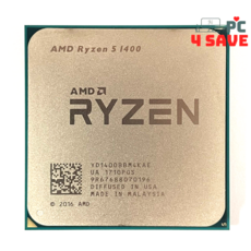 신품 AMD 라이젠 5 1400 3.20GHz 4코어 소켓 AM4 프로세서 CPU YD1400BBM4KAE 65W 105215 - amdryzen55600x