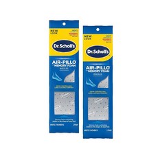 Dr. Scholls Air-Pillo 더블 안창 남녀공용 2팩 196662, Dr. Scholls Air-Pillo 더블 안창 남녀