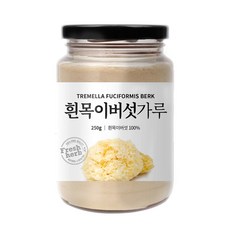 흰목이버섯 분말 가루 250g, 1개 - 흰목이버섯효소분해추출물