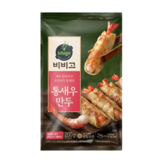 [신제품] CJ 비비고 고메 통새우 만두, 6개, 200g