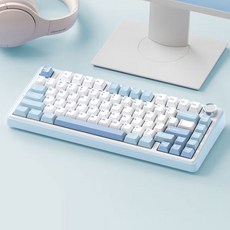 독거미 AULA F75 무선 기계식 키보드 75 배열 PBT키캡