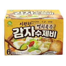 이가자연면 감자수제비, 1104g, 1개