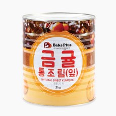 베이크플러스 금귤통조림(잎) 3kg