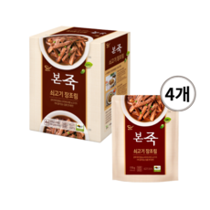 본죽 본 쇠고기 미니 장조림, 170g, 4개