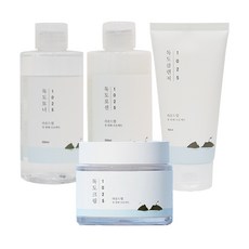 라운드랩 1025 독도 토너 200ml + 로션 200ml + 클렌저 150ml + 크림 80ml, 1세트